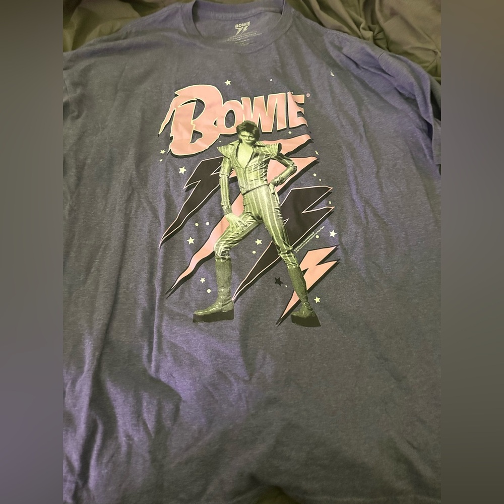 Bowie Graphic T-Shirt - Purple size 2xl - Picture 4 of 4